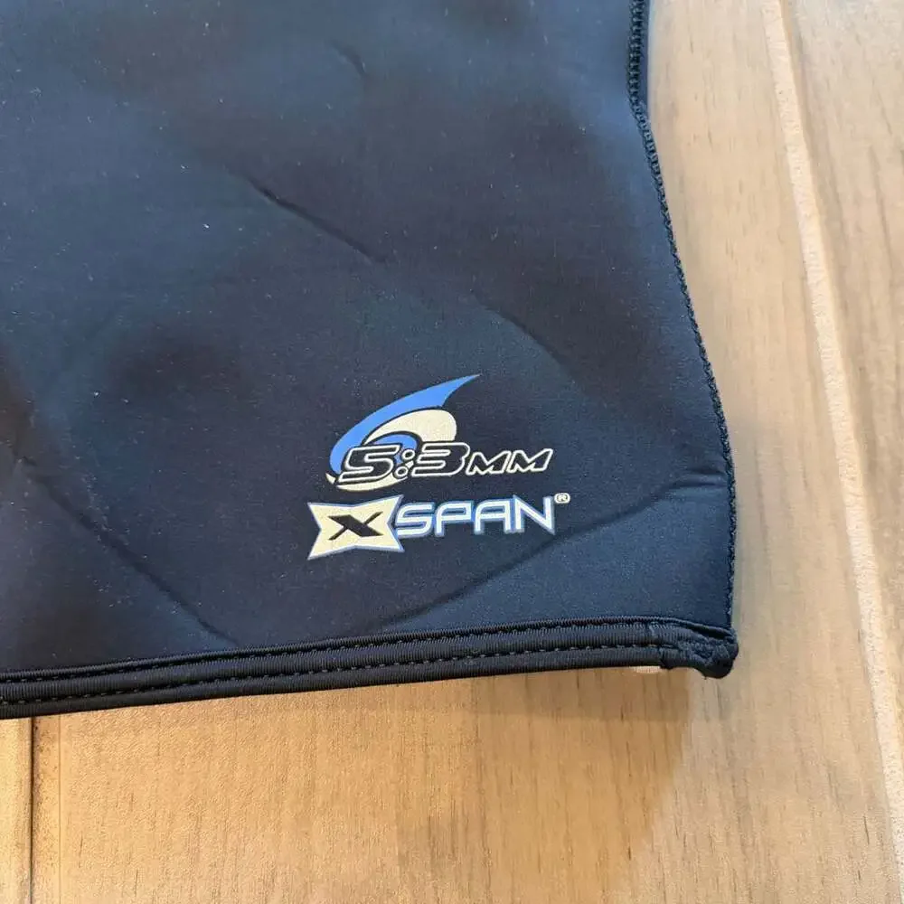 Neosport XSpan 5:3Mm Hooded Vest Size XL Black Wetsuit